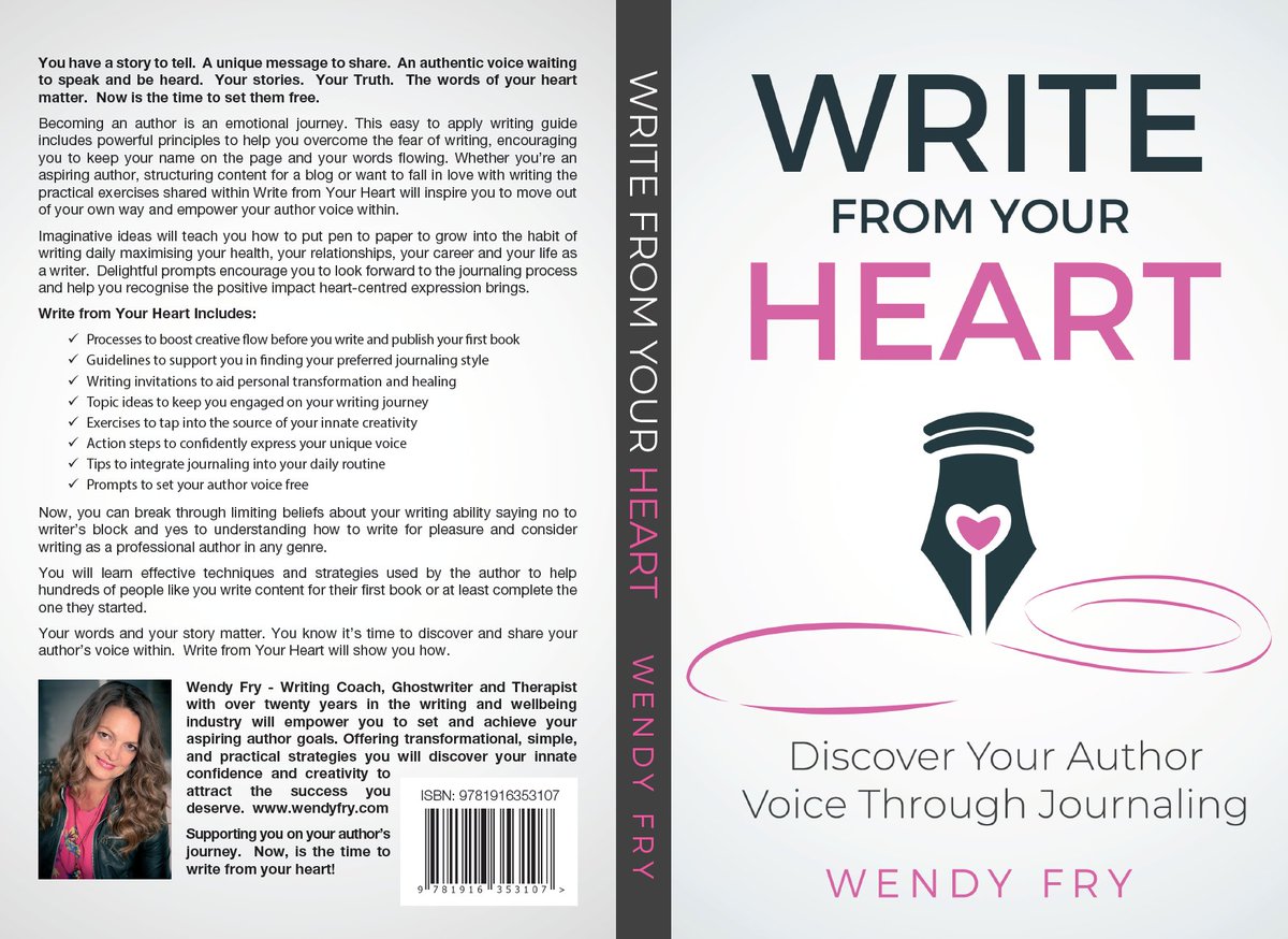 ‘’Wendy Fry's guide to #journal writing is welcome at this time of uncertainty when many are experiencing massive change.’’ Alex amzn.to/3cLWSBI 20% of all 'Write from Your Heart,' book sales profit will be donated to #NHS St Helier Hospital. #writeabook #writingcoach