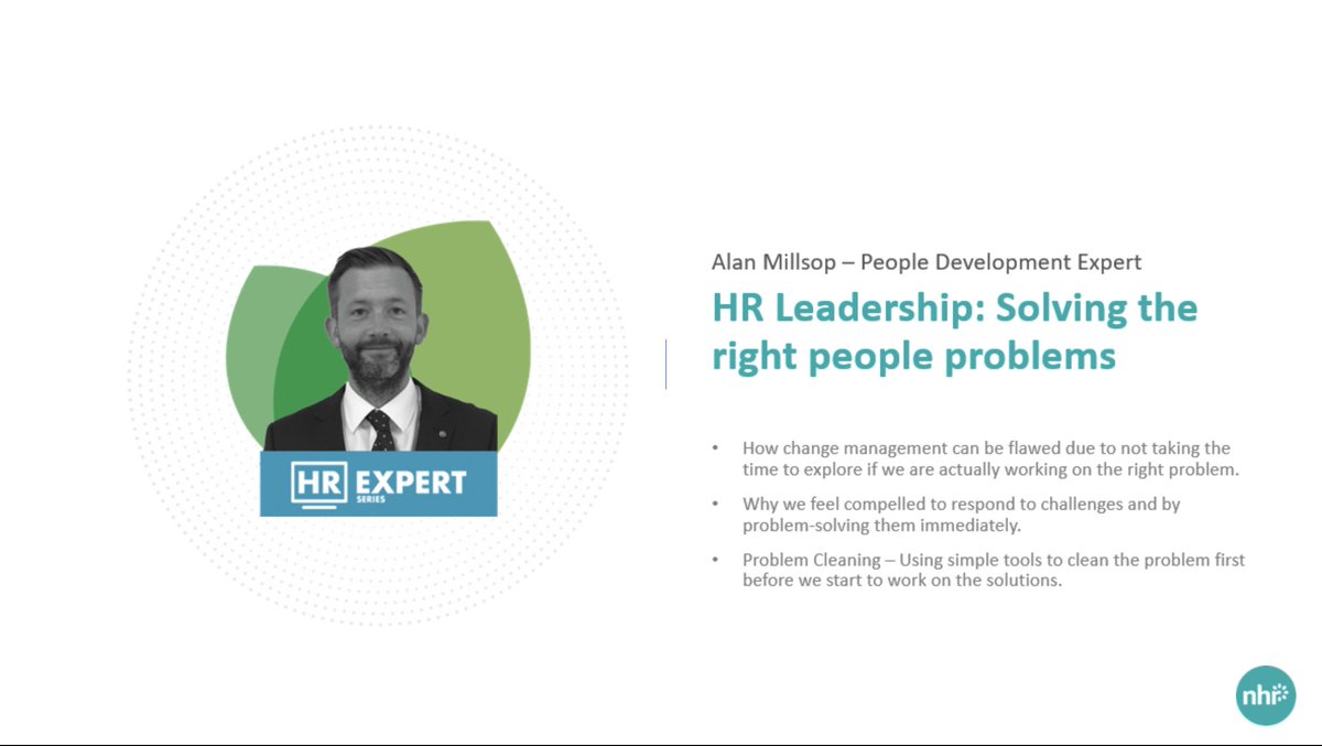 naturalhr's tweet photo. 🎬 | #HRExpertWebinar

There's just over 30 minutes until our latest HR Expert webinar with People Development Expert, Alan Millsop. To sign up for this session, please follow the link in the comments below! 

#HR #ProblemSolving #PeopleFirst #EmployeesMatter #HRTech https://t.co/G9pyrjlOiS