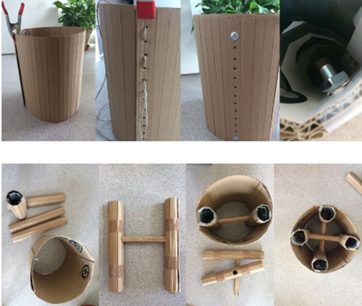 TrinitySchDT's tweet photo. Mrs Iemwimangsa experimenting with different ways of joining and structuring card to create different forms #design #form #structure #upcycling #cardboarddesign https://t.co/7RLLQJ3svr