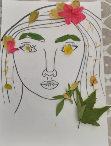 JodyWilliamsArt's tweet photo. Love these two #facethefoliage entries! #creative #art #creativeisolation #isolationchallenge @sidawayj https://t.co/fE8OKanCd5