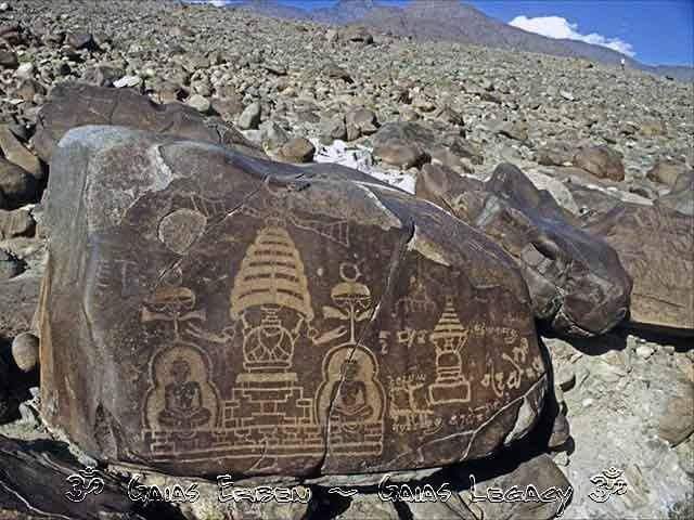 The art of rock carving is present in all regions of Gilgit Baltistan, mainly in the districts of Diamir, Hunza & Nagar and Baltistan in Pakistan. Speaking specifically of Baltistan, these engravings can be seen on former settlements and popular old routes along the Indus