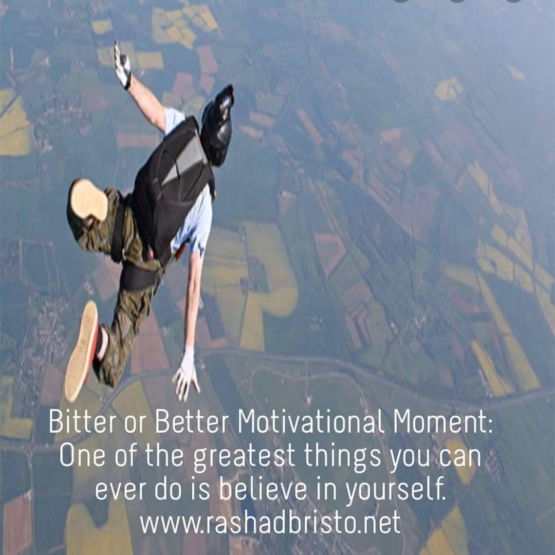 beyondbitternes's tweet image. Morning Motivational Moment:
One of the greatest things you can ever do is believe in yourself.
+
+
+
#activation #bitterorbetter #inspirational #motivation #motivationalmoment #rashadbristo