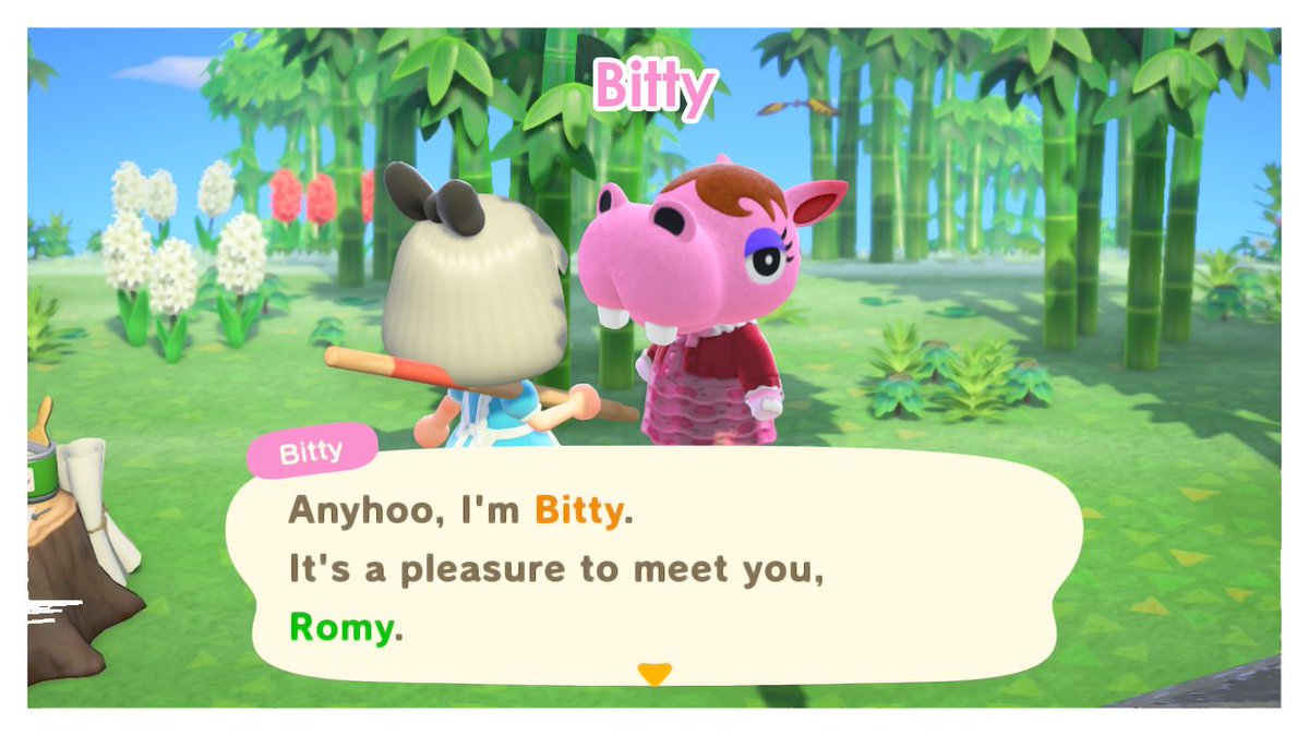 ..and this is where it starts being unfair. I wasn't interested in Bitty although she seemed really nice, same goes for Deirdre and Flo.. but Ruby?? Ruby is one of my faves but I will be skipping her.. already have a peppy villager :( I WILL COME BACK FOR U