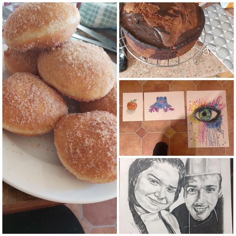 Activate_Learn's tweet image. Well done to @ReadingCollege Professional Culinary Arts student Evie who has been getting creative in the kitchen and on paper while learning remotely 👏‍

Start a recipe for success with our hospitality courses: bit.ly/2RPDGKD

#baking #artinisolation #learningremotely