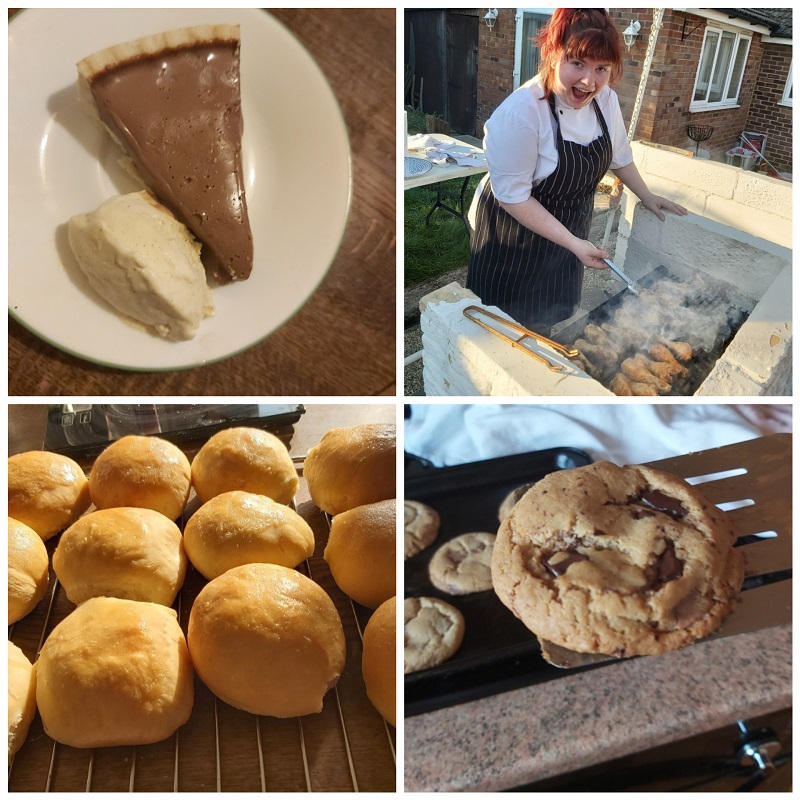 Activate_Learn's tweet image. Well done to @ReadingCollege Professional Culinary Arts student Evie who has been getting creative in the kitchen and on paper while learning remotely 👏‍

Start a recipe for success with our hospitality courses: bit.ly/2RPDGKD

#baking #artinisolation #learningremotely