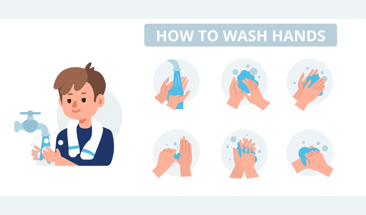 HispecClean's tweet photo. Clean hands protect against infection!

Wash your hands with soap and water, and dry them thoroughly.
Use alcohol-based hand gel if you don’t have immediate access to soap and water.
https://t.co/YbGchT7ykm

#nhs #handwashing #cleaning #covid19 #coronavirus #SaveLives https://t.co/Xl91LRatHF