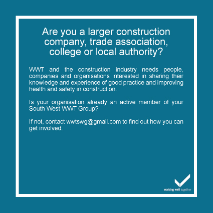 We need people, companies and organisations who can share their knowledge and experience with our group.

Find out how you can get involved!