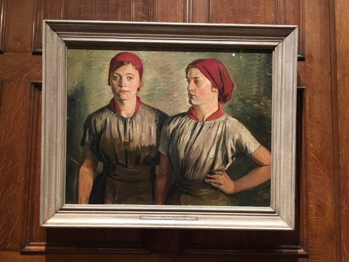  @TwoTemplePlace is a stunning hidden gem with exhibitions that highlight regional collections from across the country. I loved seeing this ‘Buffer Girls’ from  @MuseumSheffield in their 2019 John Ruskin exhibition  #MuseumsUnlocked