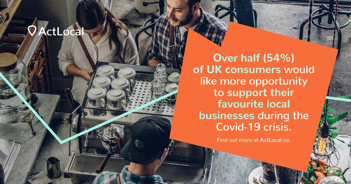 ActLocalCo's tweet image. If you're a local independent business, your customers want to support you through the #COVIDー19 crisis. Visit @ActLocalCo  to find out how we can help.
#SmallBusiness #localbusiness #support