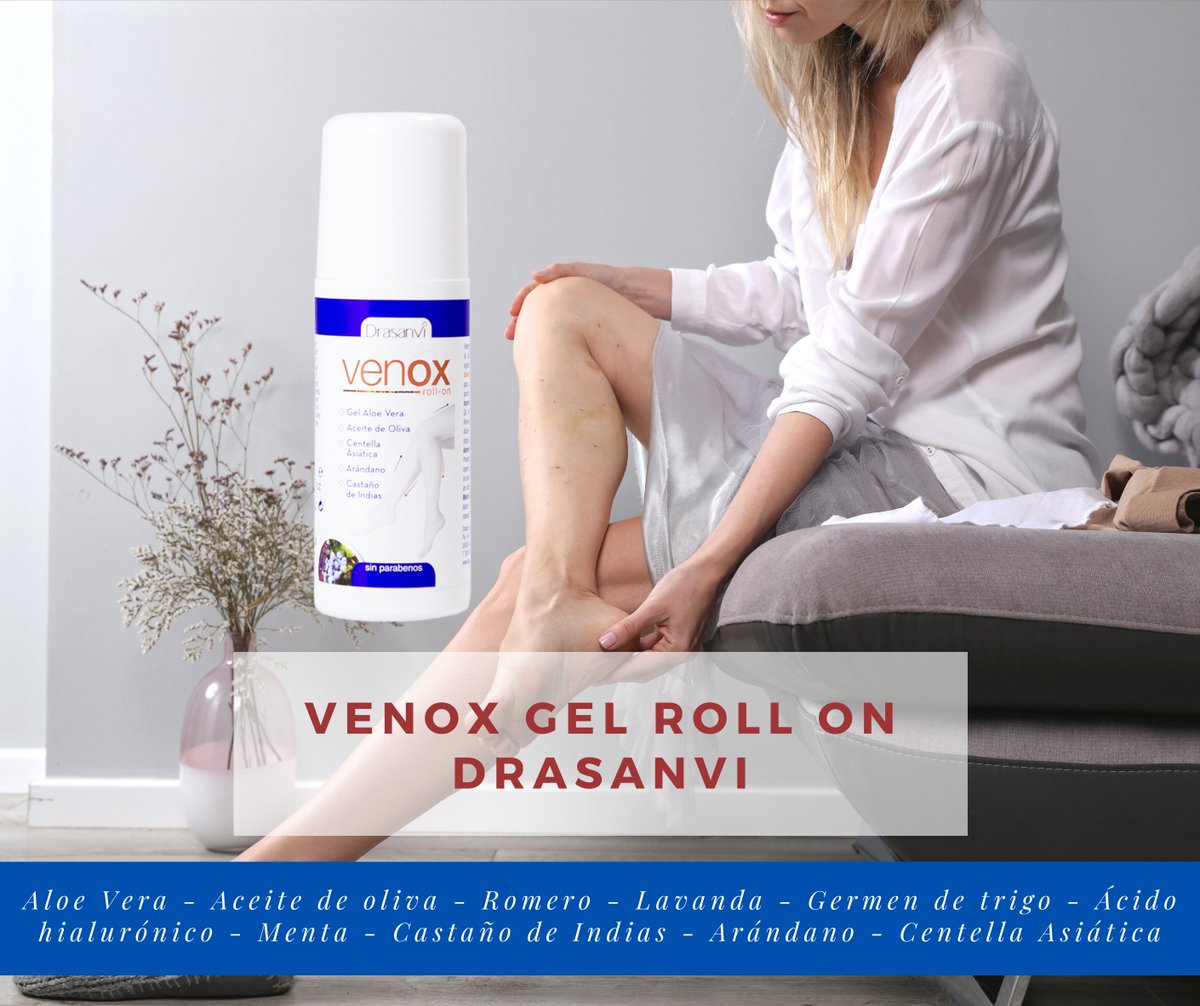 farmariba's tweet photo. Ser mujer, permanecer muchas horas sentada o de pie, tener antecedentes familiares… son algunos factores de riesgo para padecer insuficiencia venosa. Venox Roll On de @Drasanvi puede ser nuestro gran aliado gracias a sus propiedades venotónicas. https://t.co/tN82oQcdJM https://t.co/rwPQ5qpiFc