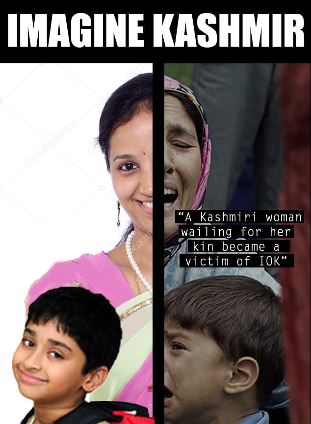 Pak9107080's tweet photo. Humans without human rights... 
#ImagineKashmir https://t.co/WTaFNPUa7b