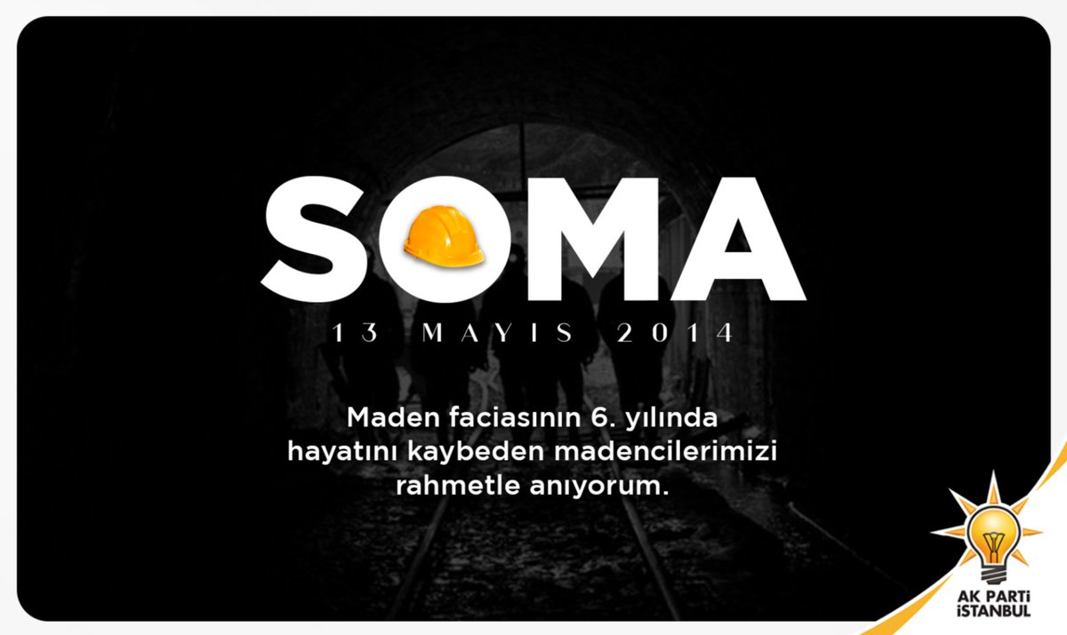 bayramsenocak's tweet photo. #Soma maden faciasının 6. yılında hayatını kaybeden madencilerimizi rahmetle anıyorum. #13Mayıs2014 https://t.co/Iq5hYSJ8Bg