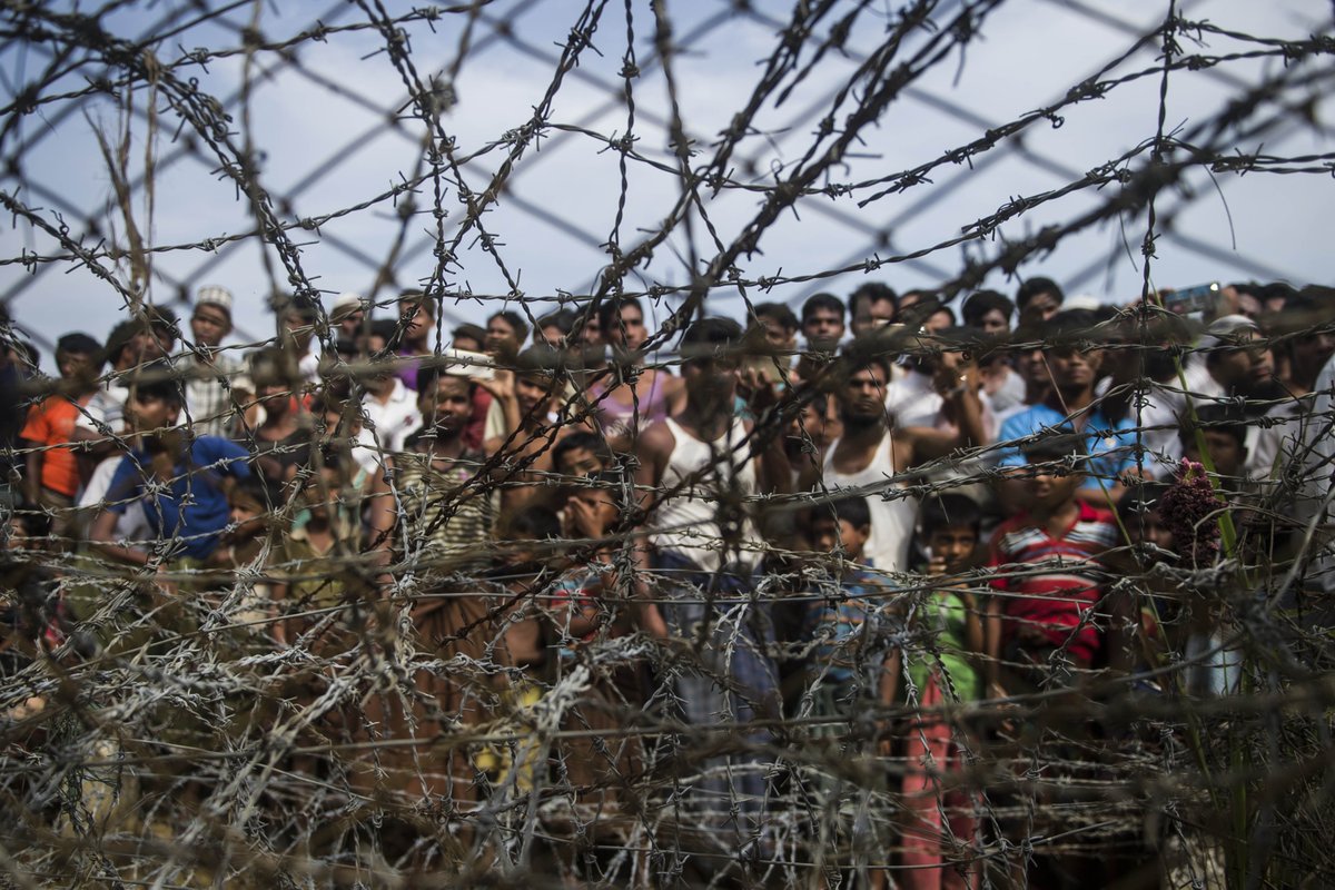In central Rakhine State, about 130,000 Muslims, mostly Rohingya, have been imprisoned in open-air detention camps since 2012 with very restricted access to healthcare. What has the government done to lift these restrictions?  https://bit.ly/2WuI9G6  /7