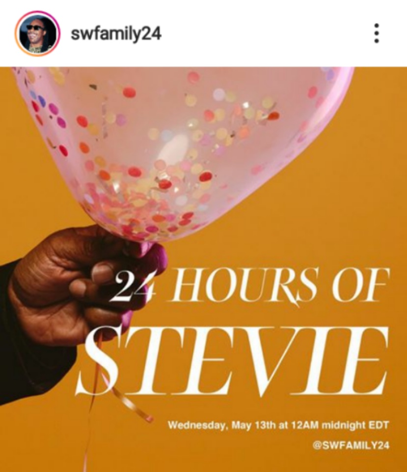 Happy Birthday
Mr. Stevie Wonder. 