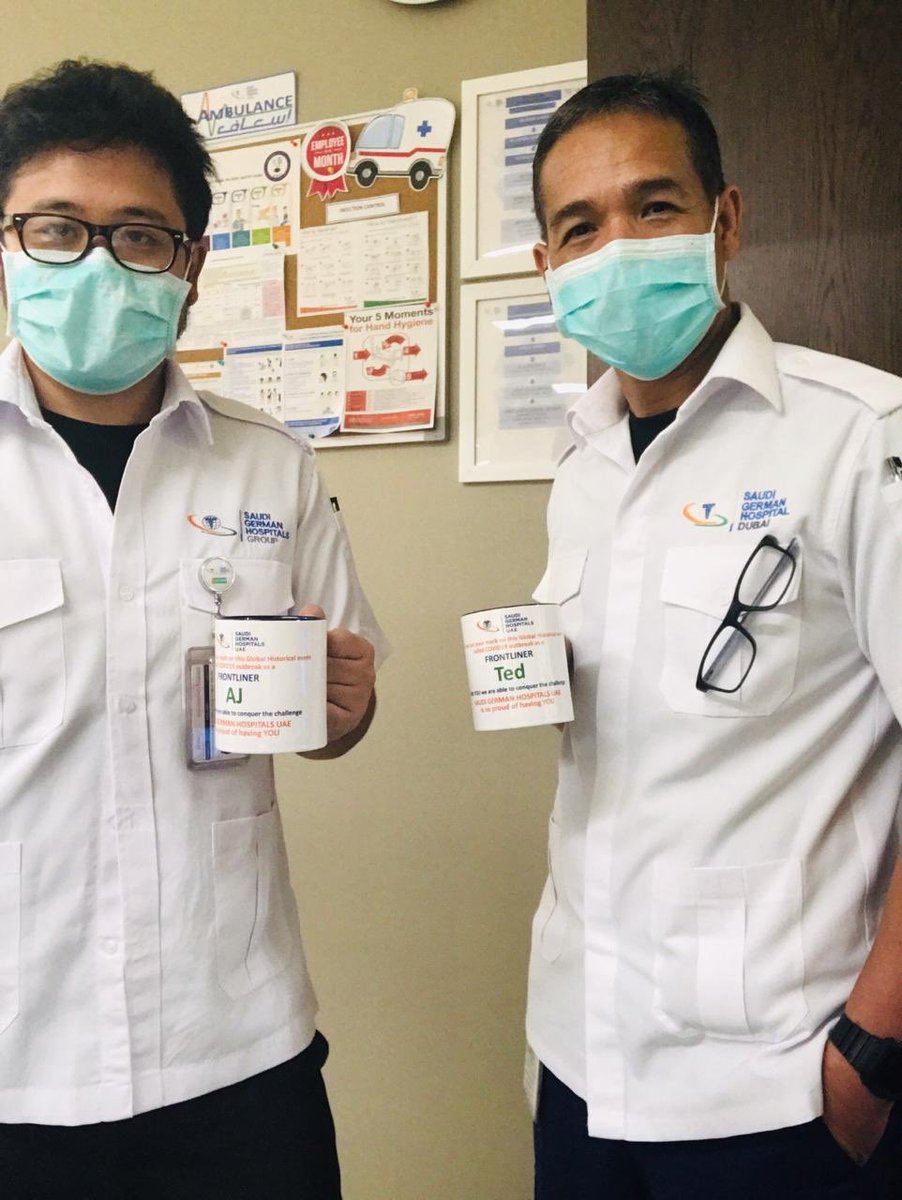 Dr_ReemOsman's tweet photo. Our heroes at Saudi German hospitals group https://t.co/gsDJkH6cPj