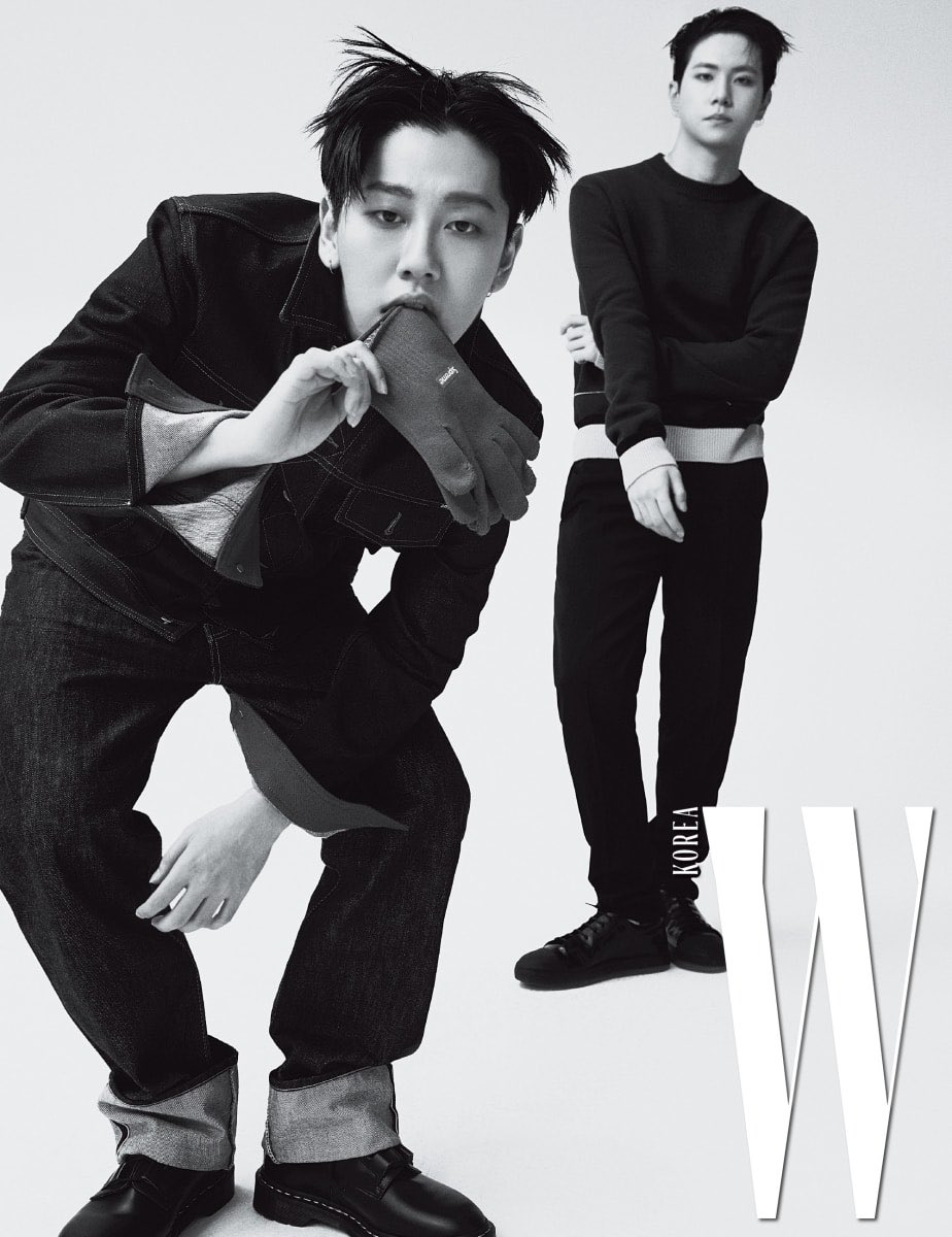 W Korea magazine with JBJ  so rude  #노태현