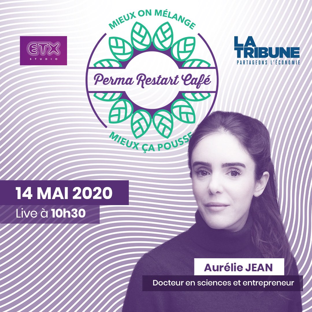 latribuneevents's tweet photo. [🔴Live #PermaRestartCafe] 

@Aurelie_JEAN est notre invitée ce jeudi à 10h30 à l’occasion de la sortie de son essai « L’apprentissage fait la force » dans la collection #EtApres chez @EdLObservatoire 👇

#lemondedapres #COVID19
#PartageonsLeconomie @ETX_studio https://t.co/gYKij2Zzqx