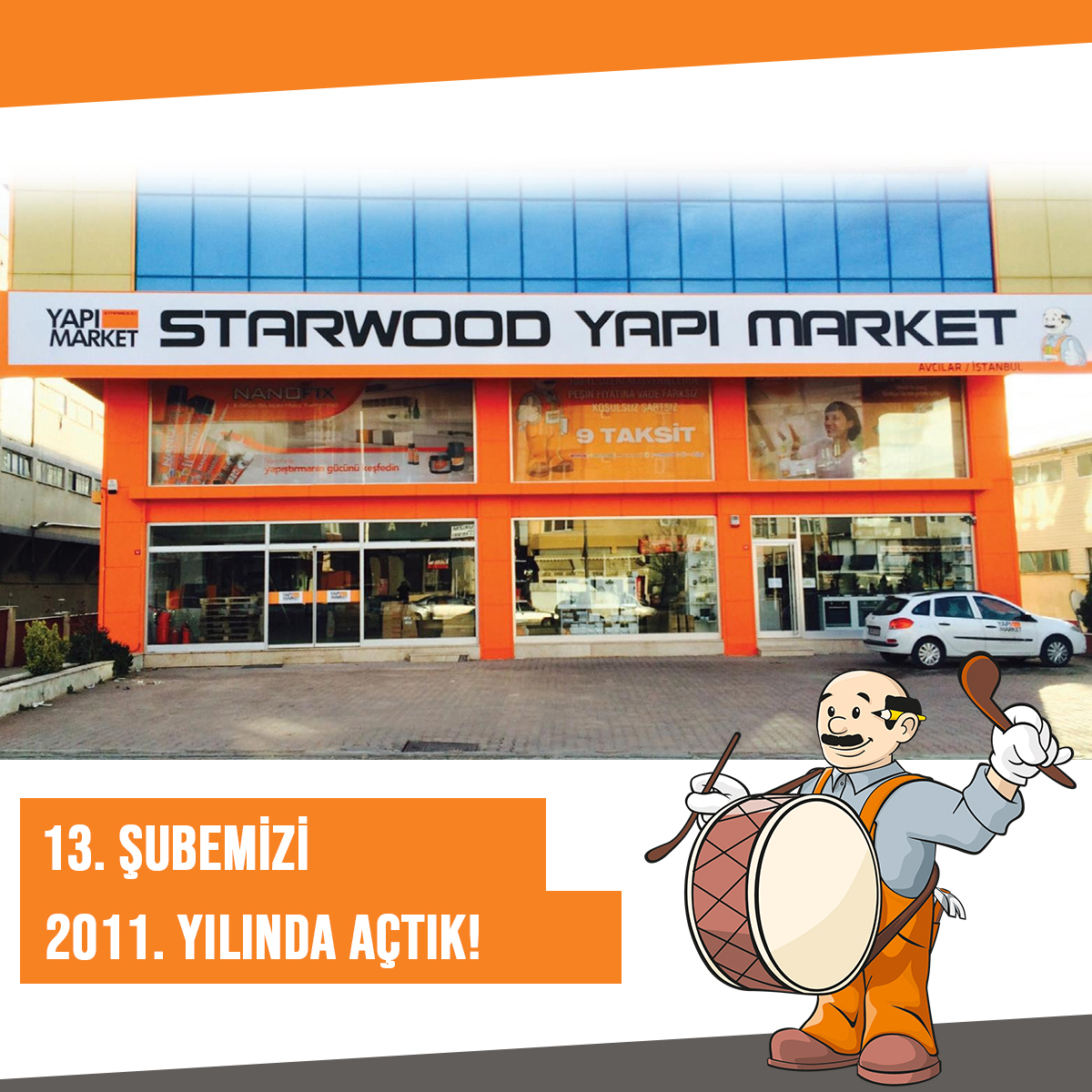 StarwoodYapi's tweet photo. Tarihi bakımından büyük önem taşıyan İstanbul’un Avcılar ilçemizde 13. şubemizi açtık.

https://t.co/ymM2LnVsXJ

#StarwoodYapıMarket #DarbeliMaTAKP #AEG #Matkap #Marangoz #Nanofix #Mimar #Antalya #Manavgat https://t.co/X6K02p5k0Q