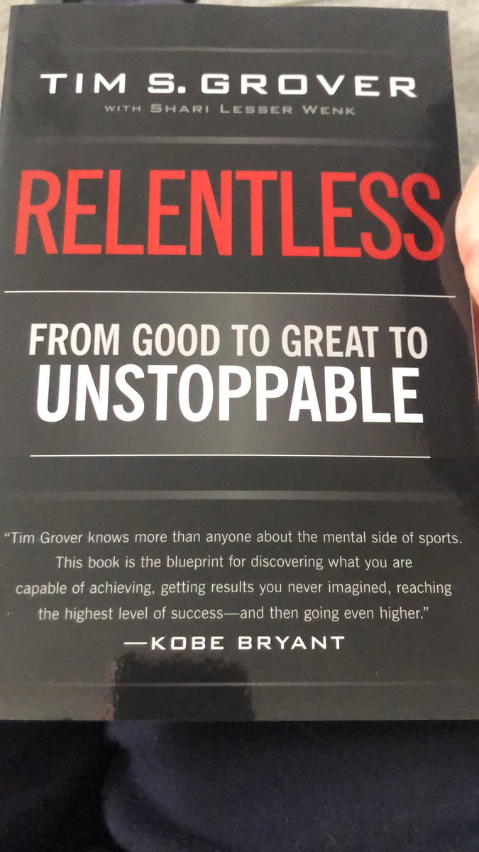 Jonny_Oliver1's tweet photo. Fantastic book 👌🏼

#relentless #timgrover #TheLastDance https://t.co/eYUFdfVYll