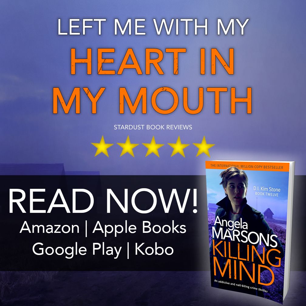 bookouture's tweet photo. Woohoo! Wishing the Happiest of Publication Days to @WriteAngie and Killing Mind: An addictive and nail-biting crime thriller. 

Amazon: https://t.co/1y70DCcViG
Apple Books: https://t.co/S1cdit6L6x
Kobo: https://t.co/9WQd9rhrsr
Google Play: https://t.co/5FkqCQZosE https://t.co/bMWkUEdZPc