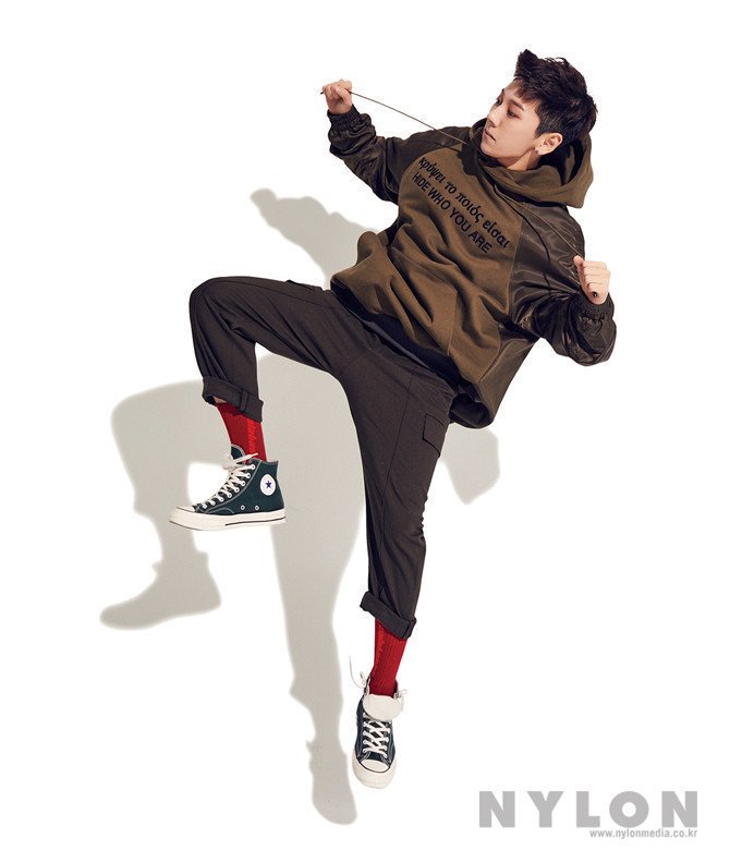 For NYLON magazine so cool and stretchy !  #노태현