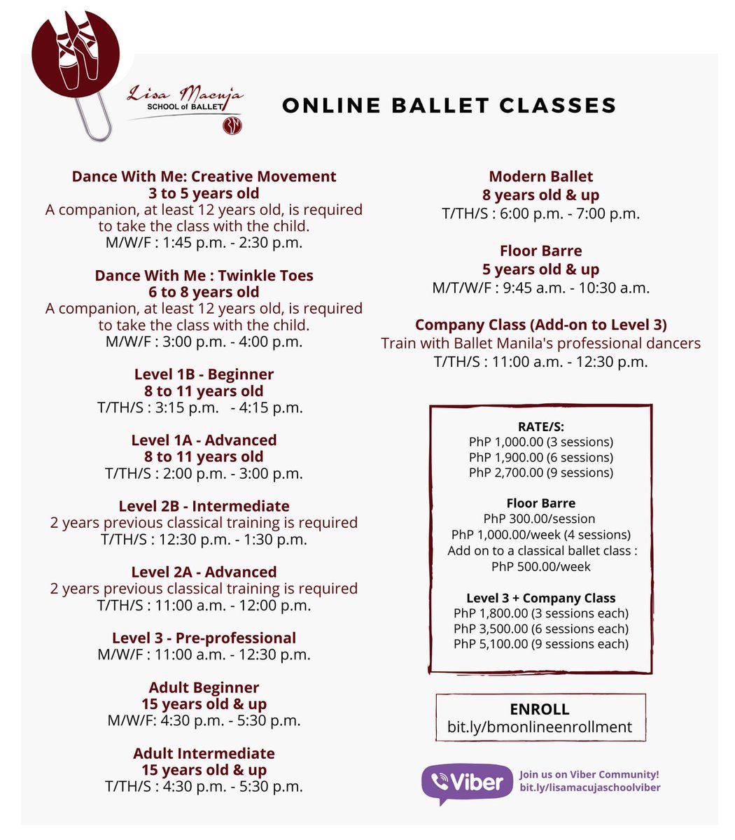 Lisa Macuja School of Ballet tweet media
