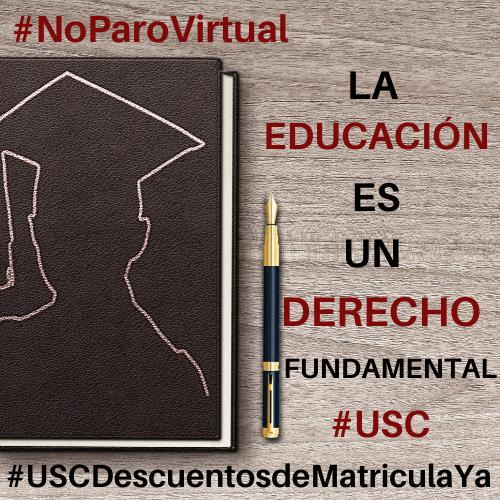 MujeresUsc's tweet photo. #USCDescuentosDeMatriculaYa  @usantiagodecali @Mineducacion @NoticiasCaracol @NoticiasRCN @NoticieroNoti5 @BluRadioCo @UltimaHoraBLU @RedMasNoticias @EnterateCali @EnterateCali @DanielSamperO https://t.co/OrTP00whto