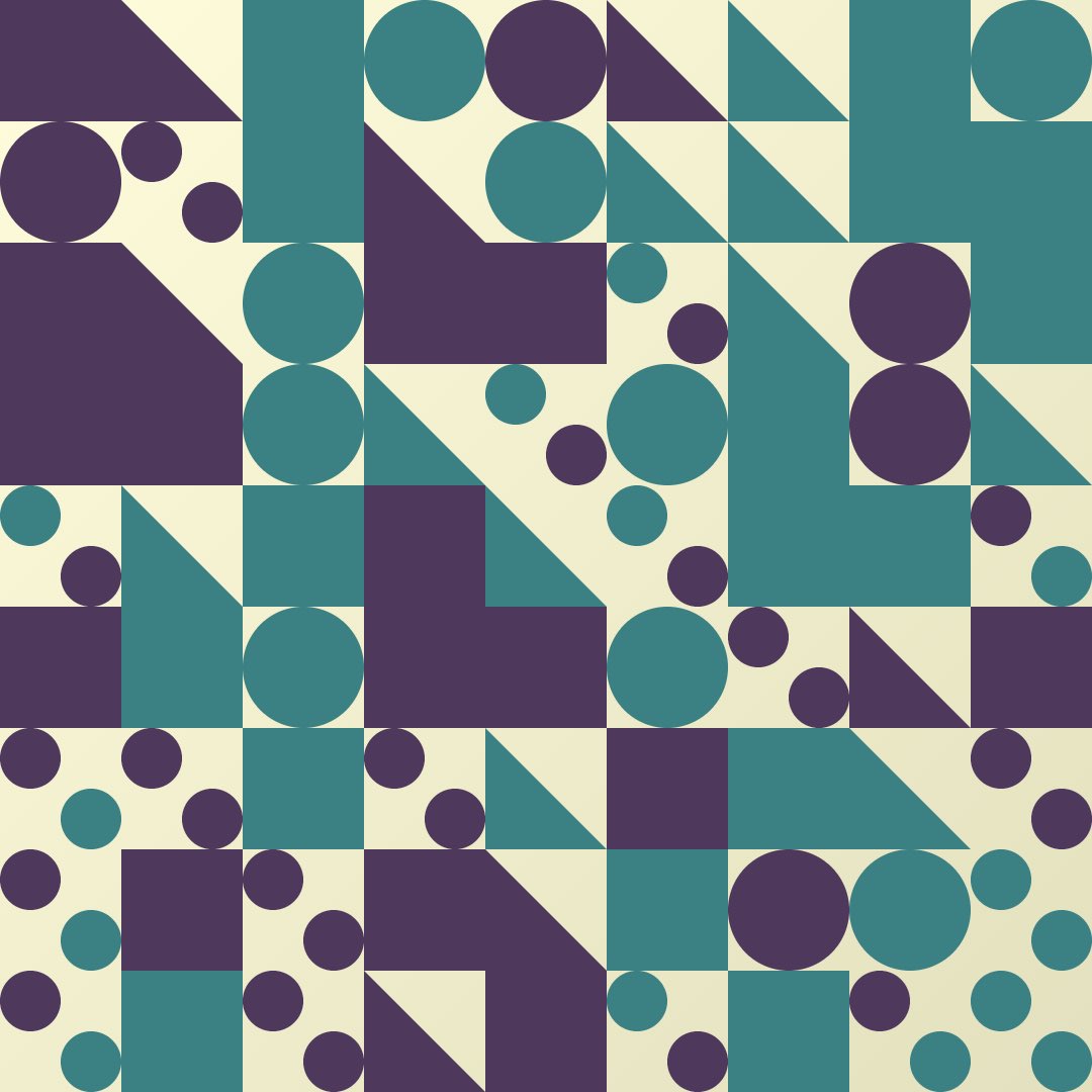 ryanwmckenna's tweet image. 9. Century

#generativeart #javascript #html5canvas #canvassketch