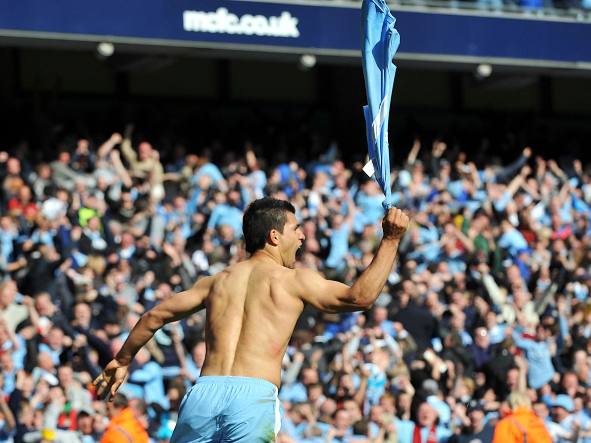 93:20' "Manchester City are still alive here. Baloteliii. Agueroooooooooooooo. I swear you never see anything like this ever again.