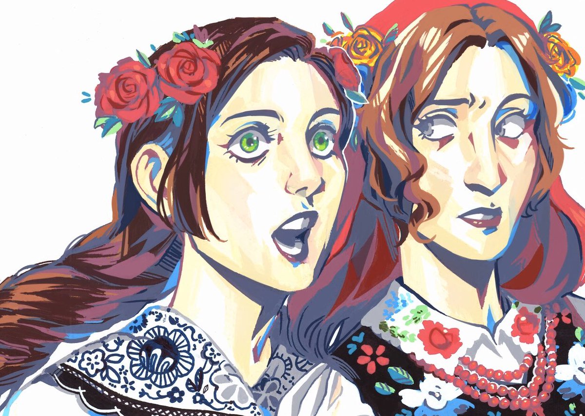 basessilis's tweet image. Old piece done in posca markers, refined in digital :-)