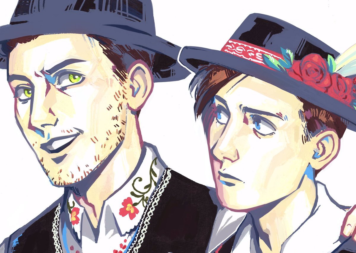 basessilis's tweet image. Old piece done in posca markers, refined in digital :-)