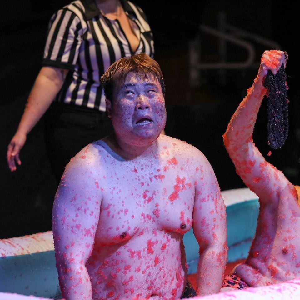 Reallydrakekwon's tweet photo. #WTAD #wrestlingtwitterafterdark

Does this count? https://t.co/P7XHDoG7Bq
