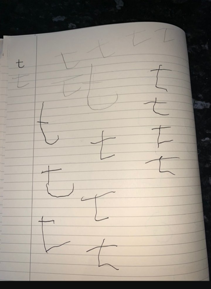 HayhurstJade's tweet photo. I have been sending my Nursery children videos of me recapping phase 2 sounds. For 't', I sang the Jolly Phonics song, went on a treasure hunt to find items beginning with 't' and then I formed the grapheme 't' using a toothbrush. Here are their responses. Amazing work! ❤👍🌟 https://t.co/a97DNev6Ya