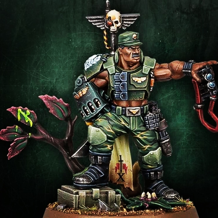 WIN a Catachan Colonel 40K mini from GW.

To enter the raffle, support the store by donating a minimum of £5.00. £5, 5 tickets.

Here is the link for the Virus Support Donation-sanctuarygamingcentre.co.uk/product/store-…

#GamesWorkshop #COVID19 #raffle #inittowinit