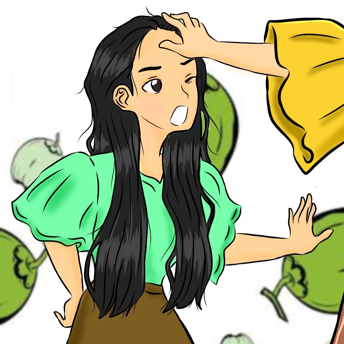 BeaAngela___'s tweet photo. || Kabanata 27 scene ||
Ito na po ang mga Presidente ng Buko Fans Club at Pakwan Fans Club 😂
Fan Art no. 5
#Salamisim by @BinibiningMia_
#Lolita #Niyong #Faye #Buko #Pakwan #BUKOvsPAKWAN #DigitalArt #Art #lineart https://t.co/bhLGSIJA45