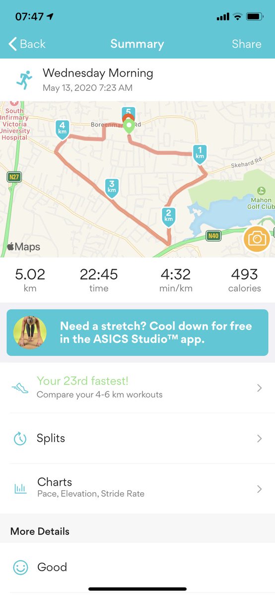 RobOfTheGreen's tweet photo. Never easy, always worth it. #exercisetherite #runandbecome #wednesdaymotivation #running #cork #getitdone #makethetime ππββοΈπ https://t.co/wqtnLO4F3q