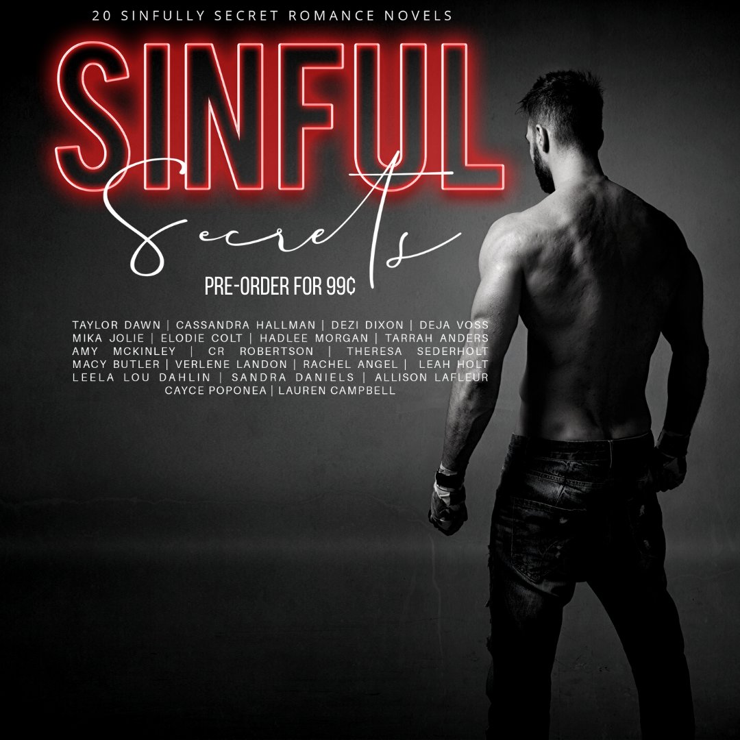 TarrahAnders's tweet photo. GET SINFUL TODAY!
ALL PROCEEDS WILL BE GOING TO A CHARITY FIGHTING HUNGER IN AMERICA!!!
#PreOrder link->
https://t.co/A35x9QKyux
#99pennies #boxsetsavings #Mustread #Kindle #iBooks #kobo #google #preorder #NewRelease #ContemporaryRomance https://t.co/3imCzQPllH
