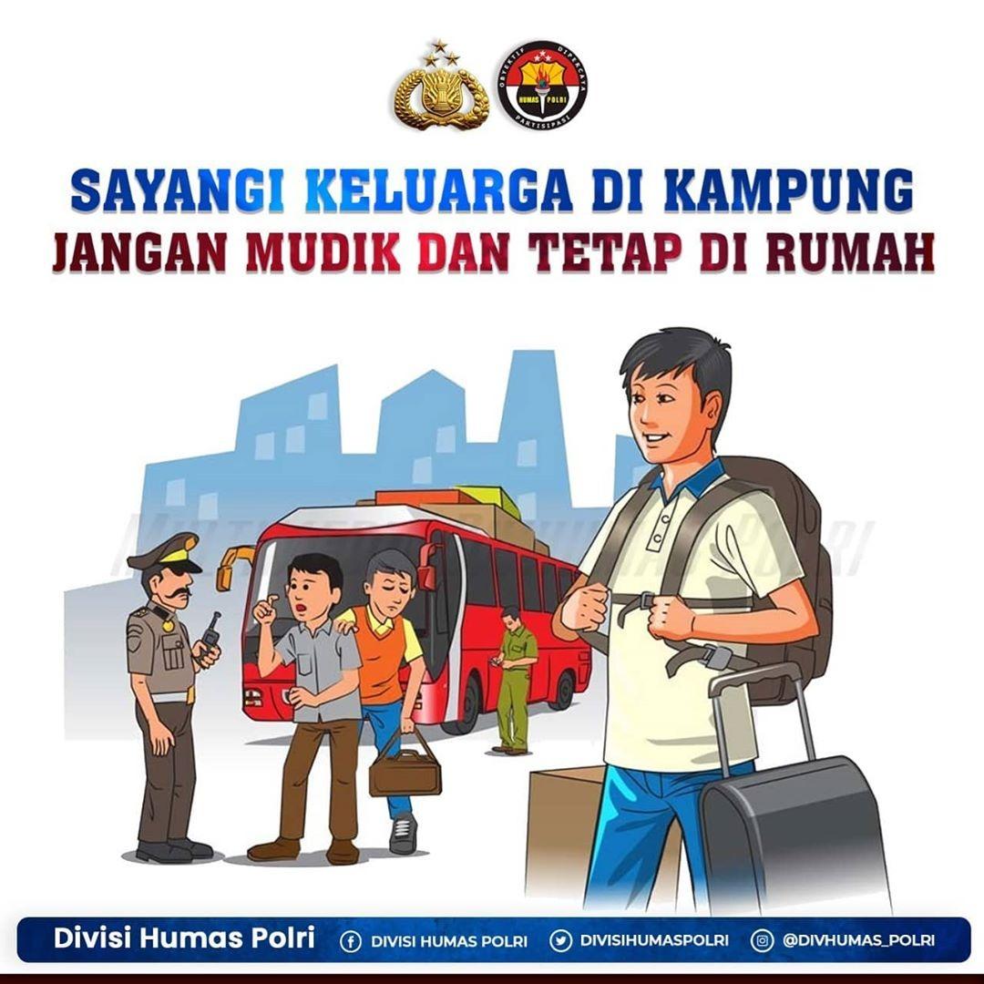 JokoMu8's tweet photo. Demi keluarga, Demi Indonesia
Jangan mudik dulu yaa

#StopMudikCegahCovid19 https://t.co/cBbmoZBYkm