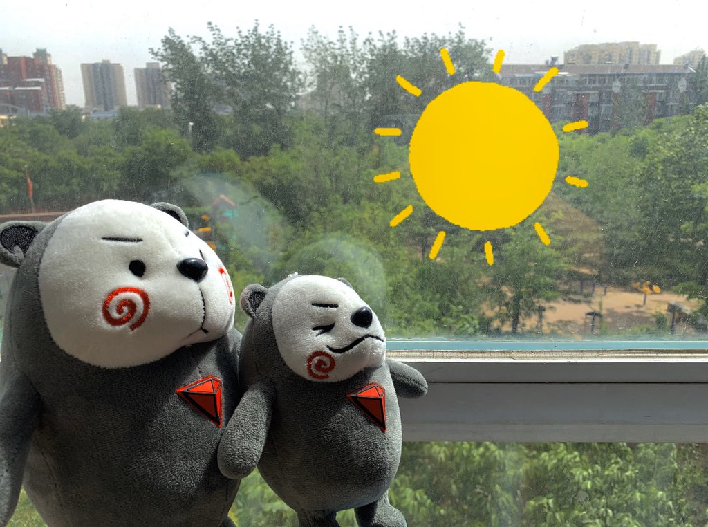 TronDao_JPN's tweet photo. こんなに天気がいい日にタモさん達は
日向ぼっこをしています🌻
皆さんは何していますか？😎 https://t.co/zDE6gfFxT8
