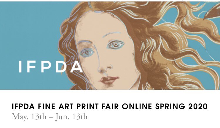 _susiehamilton's tweet photo. Opening today online @paulstolper @IFPDA #IFPDAPrintFair #IFPDAFoundation https://t.co/Vok8gzCBDK