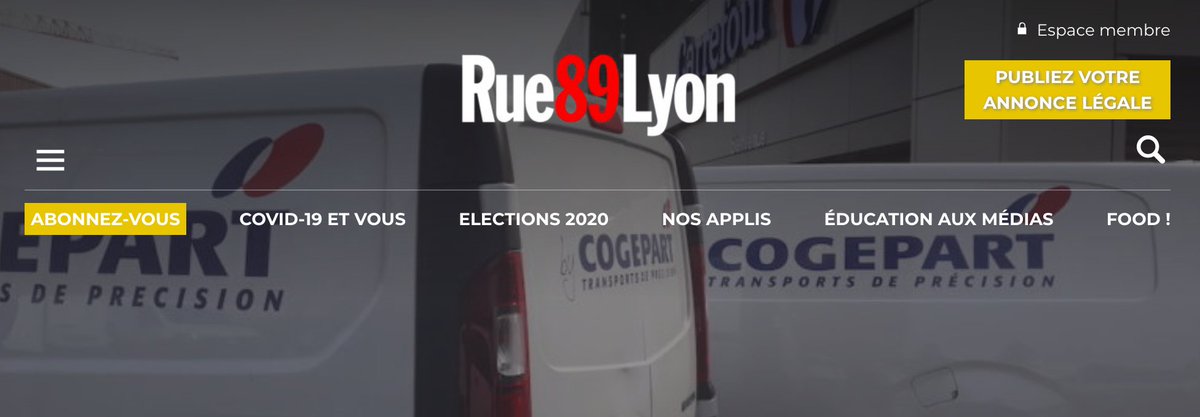 desuberiser's tweet photo. À lire sur @Rue89Lyon Coronavirus : des protections insuffisantes pour les livreurs des hypermarchés Carrefour de Lyon. Le tribunal a ordonné à ce sous-traitant d’assurer la sécurité sanitaire de ses employés.
#desuberiser
https://t.co/mxrAZu89wT https://t.co/YMyoD7dycz