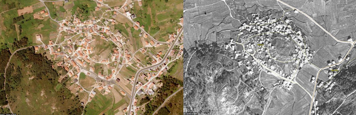 Taboo! Do not build your actual house inside the 'croa' (the highest part of the fort) of a Galician hillfort. For example: the castro of Miñarzo in Lira (Carnota). Follow me in other nice examples.  #HillfortsWednesday 