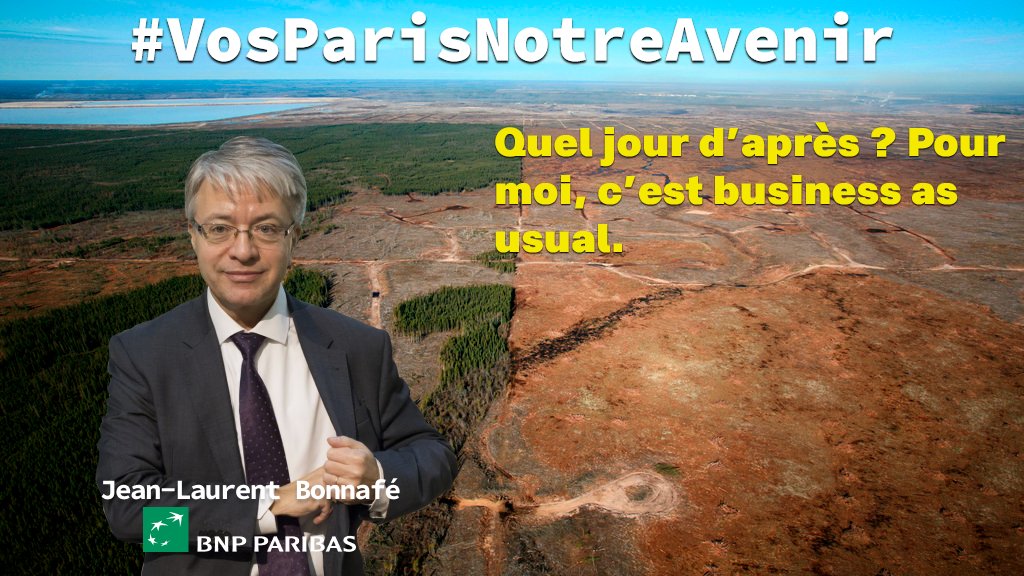 A propos, il a des enfants, Jean-Laurent Bonnafé  @BNPParibas ?- Non, pour rien... #VosParisNotreAvenir  #PourLeJourDapres  http://vos-paris-notre-avenir.org 