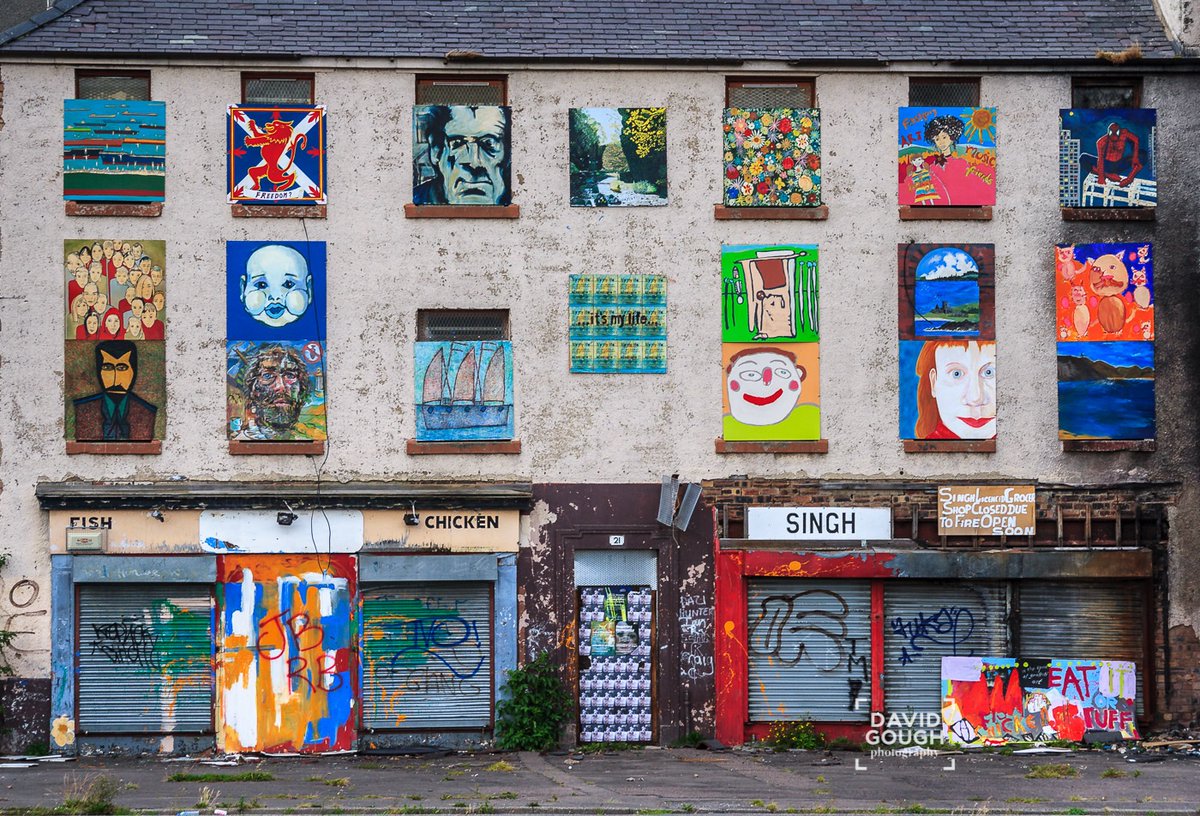 DavidJamesGough's tweet photo. I wonder how many buildings with years of life left in them could benefit from some cheerful artwork? It doesn't have to be a Banksy to put a smile on the face of those who see it. There may be an opportunity for artists and businesses to help each other out.

Just sayin' https://t.co/mr3SM9aqH5