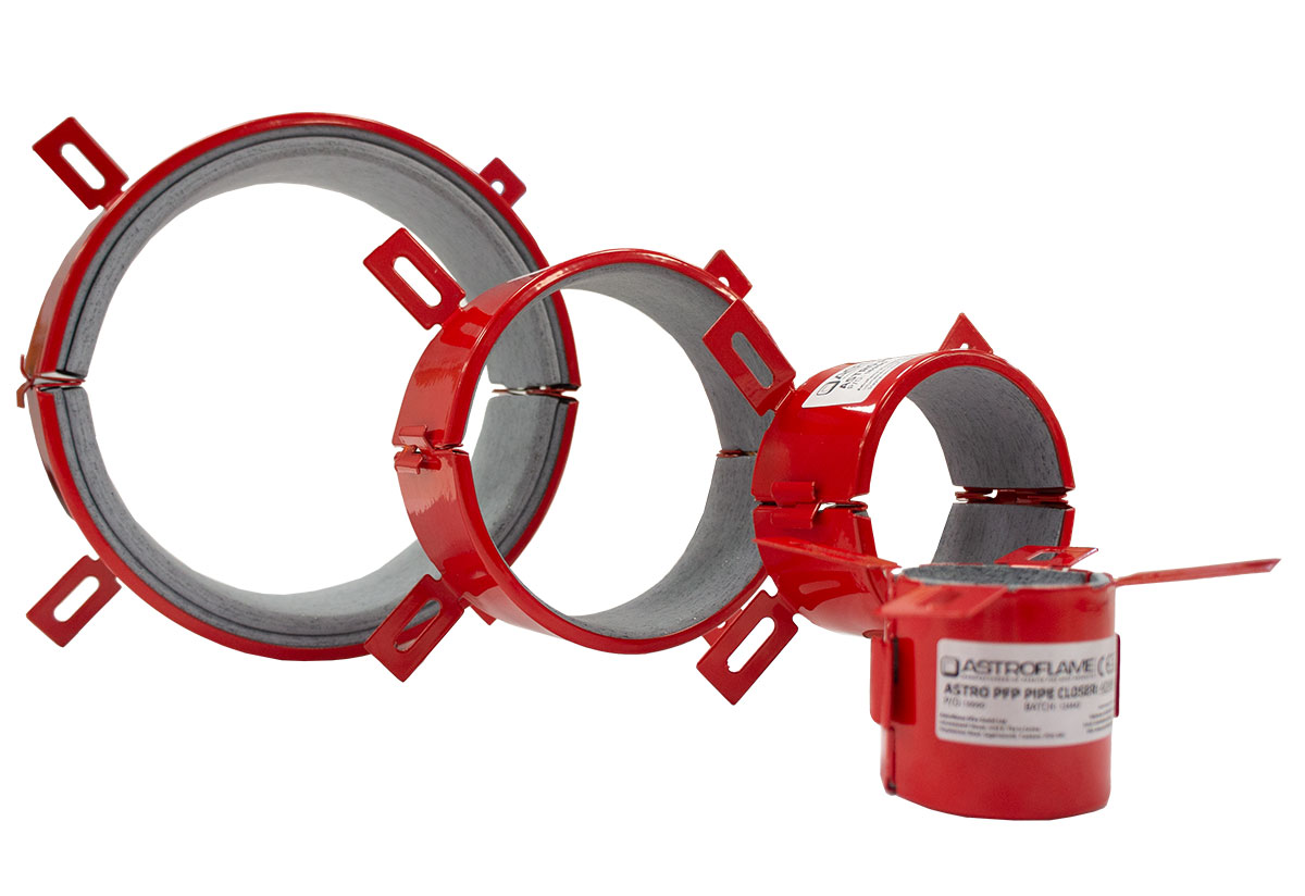 CE Intumescent Pipe Closer are designed to maintain the fire resistance of fire rated walls and floors where these are breached by continuous plastic pipes astroflame.com/fire-collars.h… #astroflame #architecture #architects #Construction #constructionuk #drop #ironmongery #hardware #CE