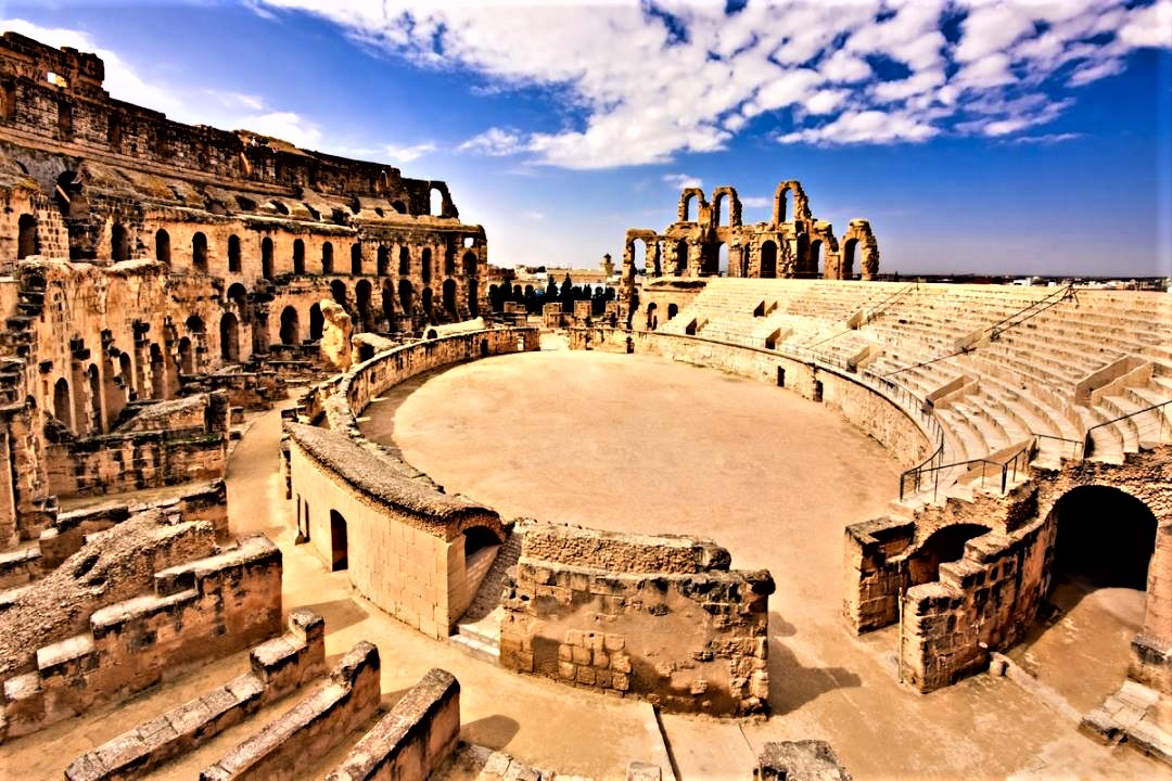 fieggentrio's tweet photo. Amphitheatre of El Jem - Tunisia https://t.co/z3sihjpPre
The impressive ruins of the largest colosseum in North Africa, a ...
5 photos.
#ElJem #ElDjem #amphitheatre #Tunisia #Tunesie #werelderfgoed #WorldHeritage #Welterbe #patrimoniomundial #patrimoinemondial #travel #tourism https://t.co/5MddQWxVh9