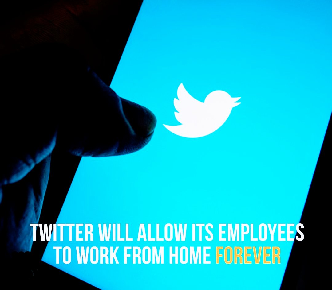 StartupCA1's tweet photo. startupCA On Tuesday, Twitter CEO Jack Dorsey emailed employees informing them that they’d be allowed to work from home permanently, even after the pandemic get over.

#TwitterTrends #WorkFromHome #kabulattack #COVIDー19 #coronavirus #atmanirbharbharat #wednesdaymorning https://t.co/aq7LZFN3He