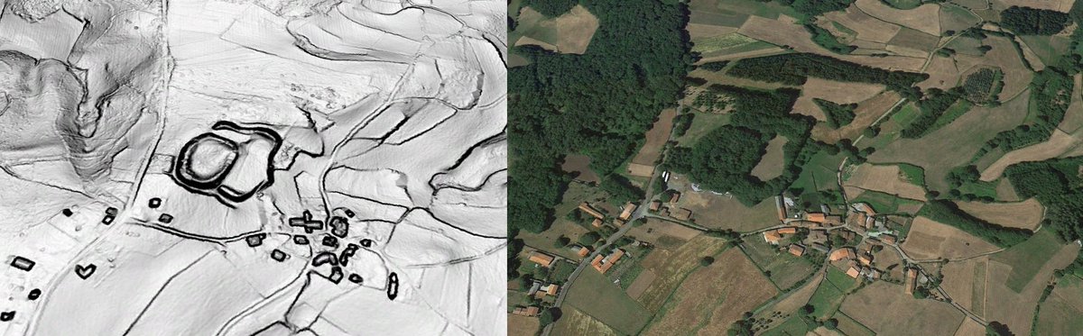 But it is impossible not to think that these local communities have a strong sense of continuity. In more preserved rural landscapes we can see that old and not so old understand space in a similar way. (Castro, Antas de Ulla,  #Galicia)  #HillfortsWednesday