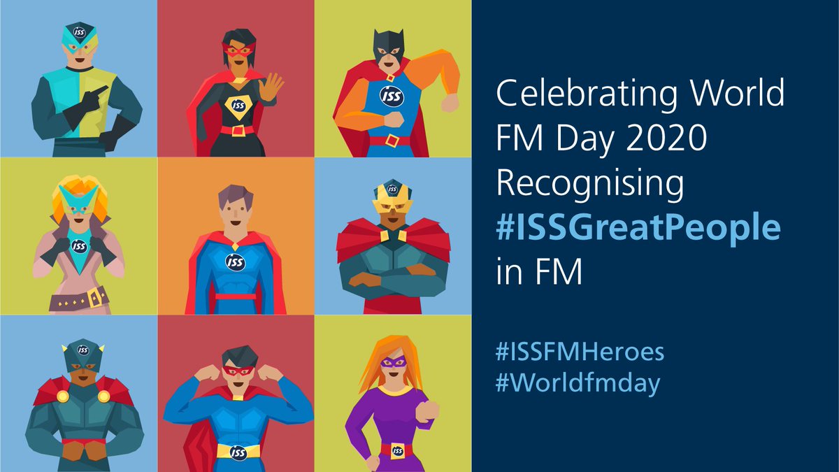 It’s #WorldFMDay2020 today and this year the #ISSUK focus is our #ISSGreatPeople. It’s been a remarkable year and throughout today, we’re saying a huge #ThankYou (from a safe social distance!) to our #ISSFMHeroes2020 on #ISSWorldFMDay2020 @ISS_CR @ISSGreatPeople