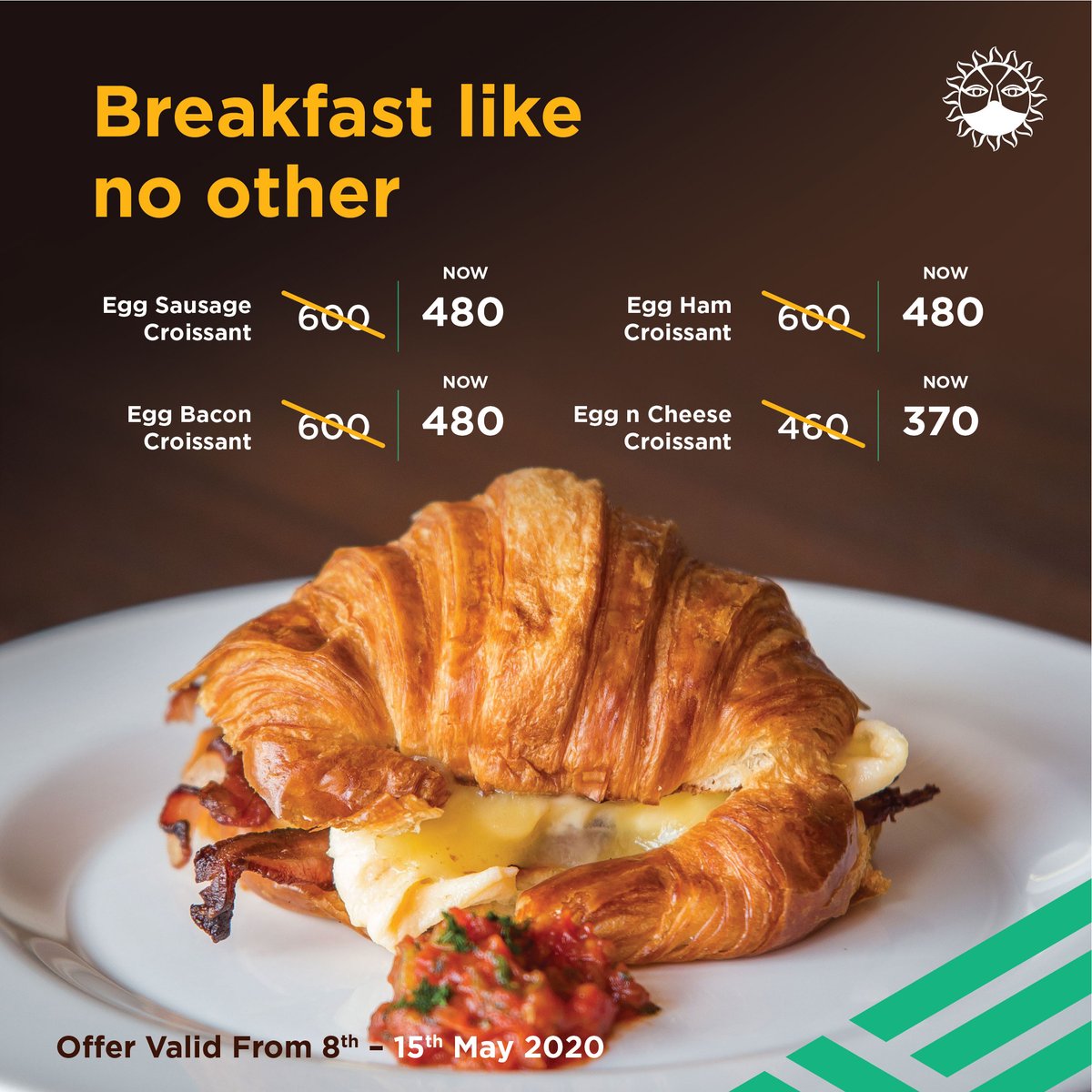 javahouseafrica's tweet image. Only a few days left to enjoy the 20% OFF discount on our breakfast sandwiches. Available now on Uber Eats, Jumia Food, Glovo and Java branches. Have you gotten yours yet? 
Tip: All Java breakfast items are available to order all day. 🥐 🥐 😍 😍 #BringJavaHome